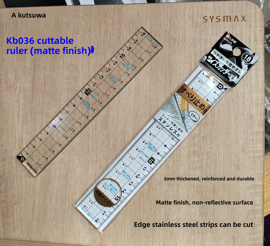 Kutsuwa HiLine Anti-Slip Ruler