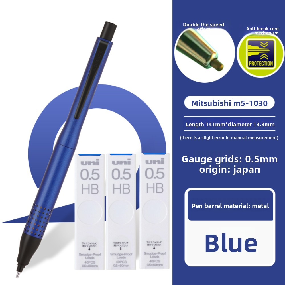 Uni Kuru Toga Dive Mechanical Pencil M5-01030 (+ 3 boxes of lead)