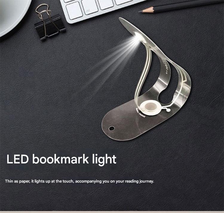 World's Thinnest! Bookmark Sheet Lamp