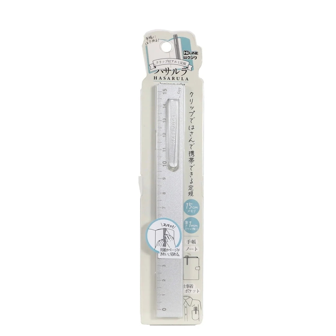 Kutsuwa HiLiNE Aluminum Cutting Ruler 15cm