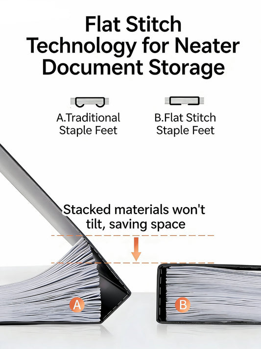 Max Flat Clinch Mini Stapler