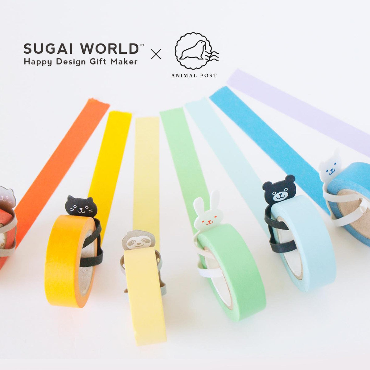 Sugai World Animal Washi Tape Cutter