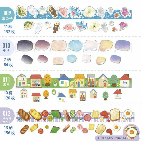 Kobaru KaraKara Peritte Washi Sticker Roll