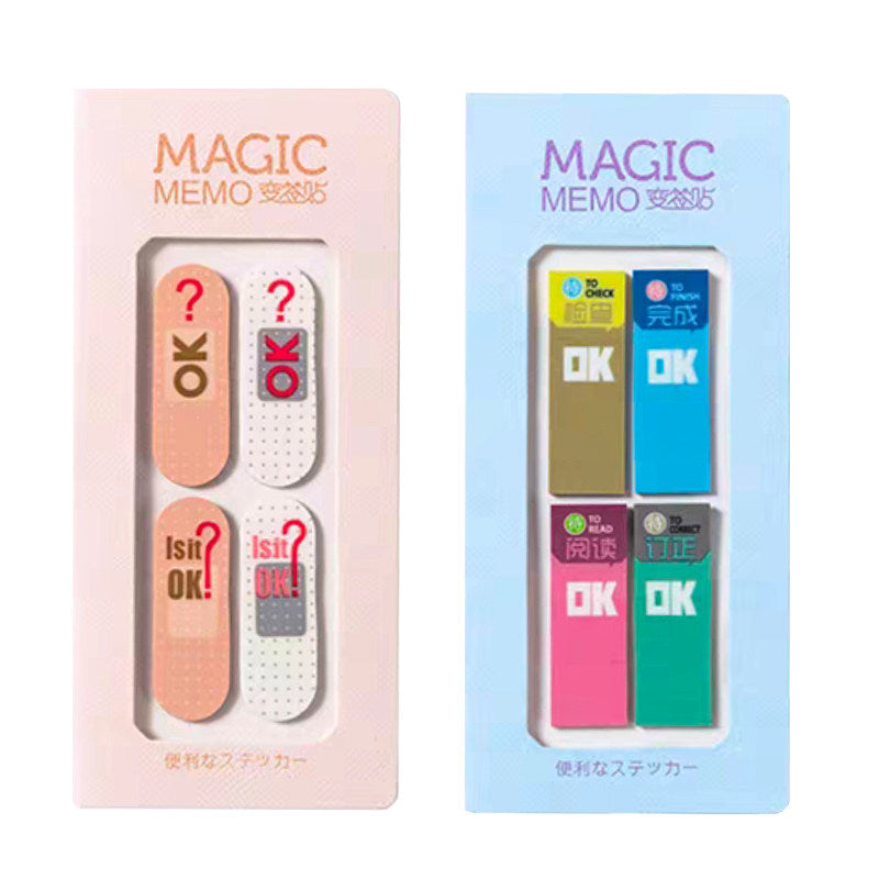 Magic Memo Waterproof Translucent Sticky Notes