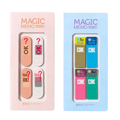 Magic Memo Waterproof Translucent Sticky Notes