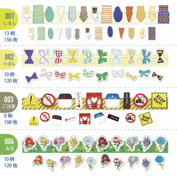 Kobaru KaraKara Peritte Washi Sticker Roll