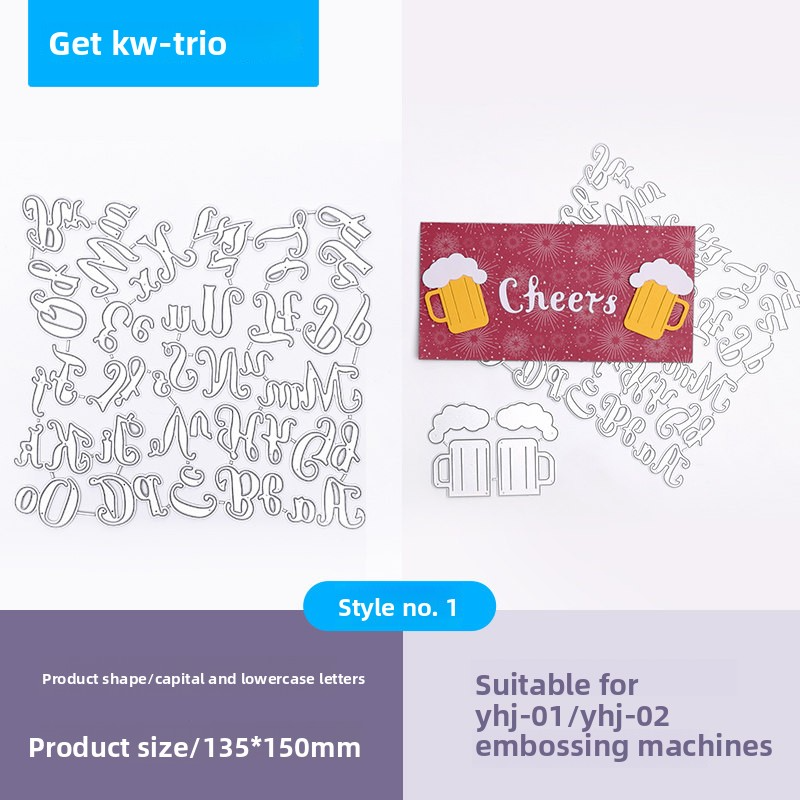 Kw-Trio Embossing Stencils & Plates