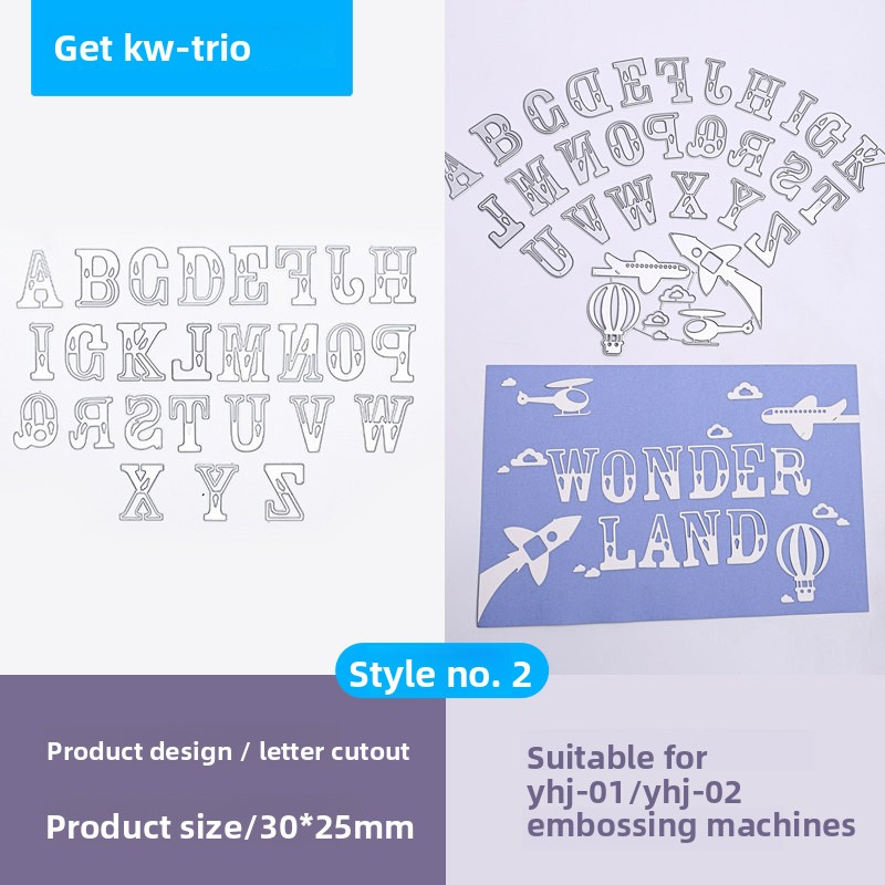 Kw-Trio Embossing Stencils & Plates