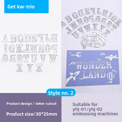 Kw-Trio Embossing Stencils & Plates