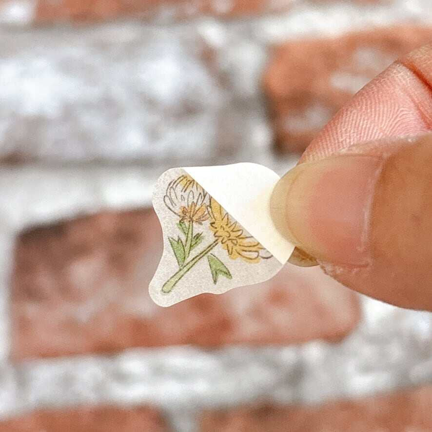 Kobaru KaraKara Peritte Washi Sticker Roll