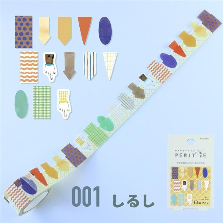 Kobaru KaraKara Peritte Washi Sticker Roll