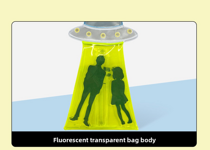 Sunstar UFO Unidentified Flying Flat Pouch