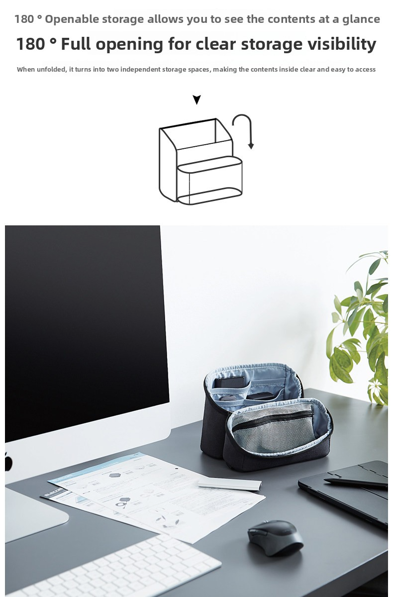 Elecom Self Stand Gadget Organizer