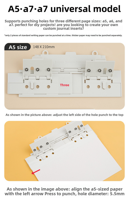 Raymay Davinci Note Hole Puncher