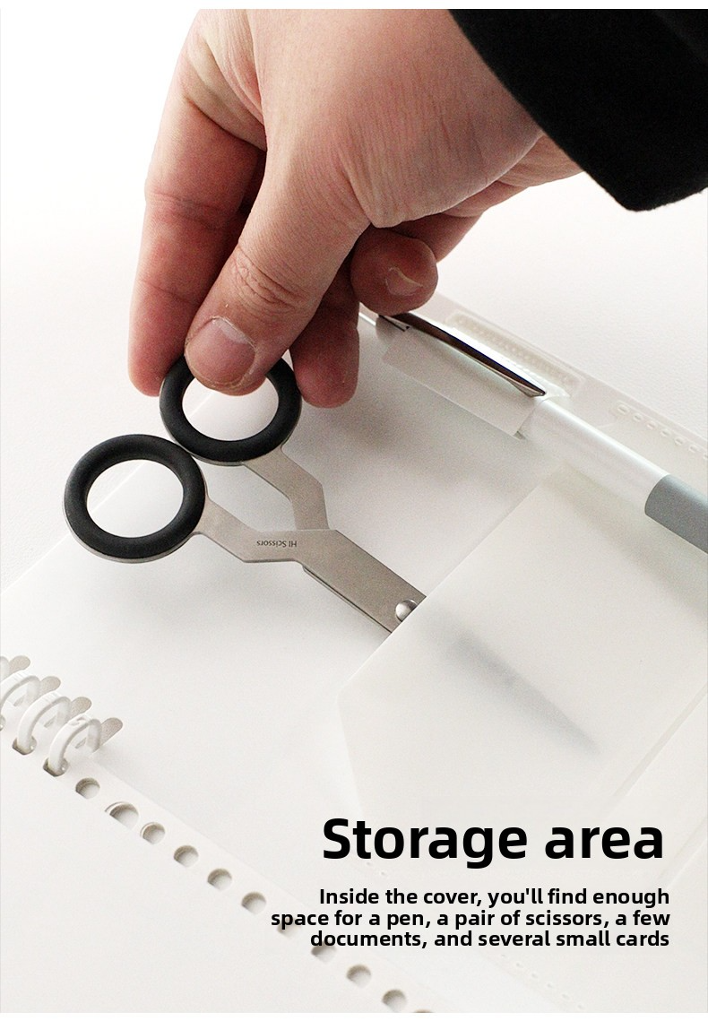 King Jim Detachable Ring Binder Notebook