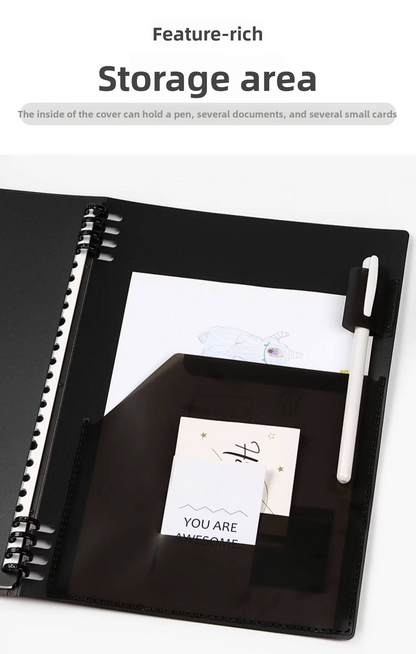 King Jim Detachable Ring Binder Notebook