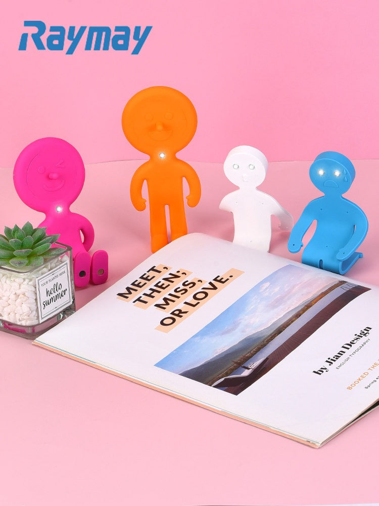Raymay Light Man Bendable Book Lamp