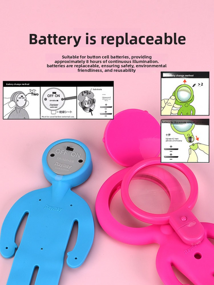 Raymay Light Man Bendable Book Lamp
