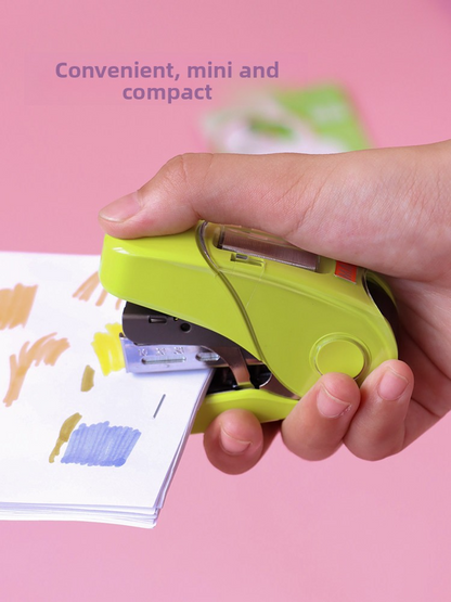 Max Flat Clinch Mini Stapler