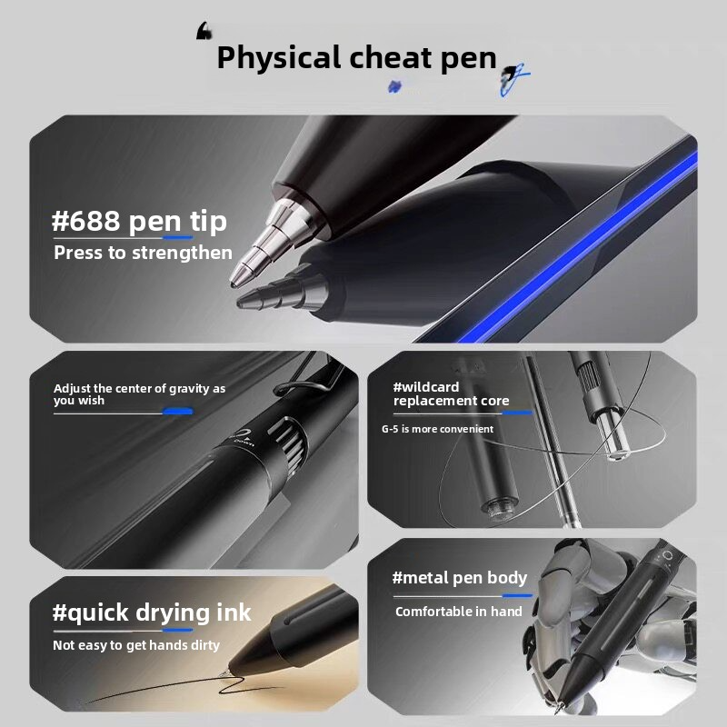M&G Adjustable Centre of Gravity Gel Pens 0.5mm