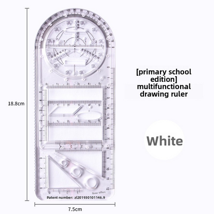 Geometry Multifunctional Ruler