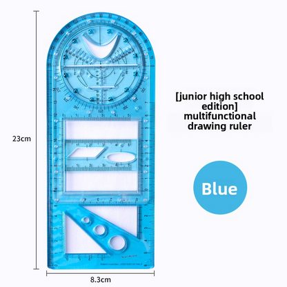 Geometry Multifunctional Ruler