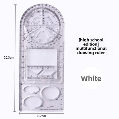 Geometry Multifunctional Ruler