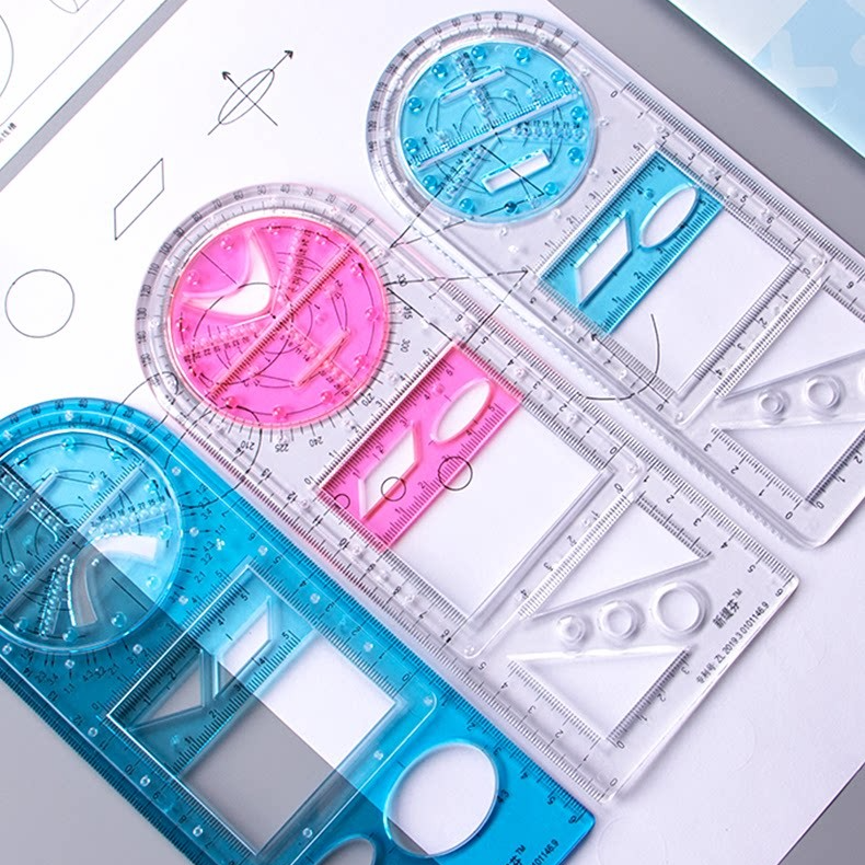 Geometry Multifunctional Ruler