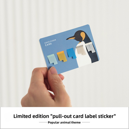 Kanmido Coco Fusen Sticky Memo Card