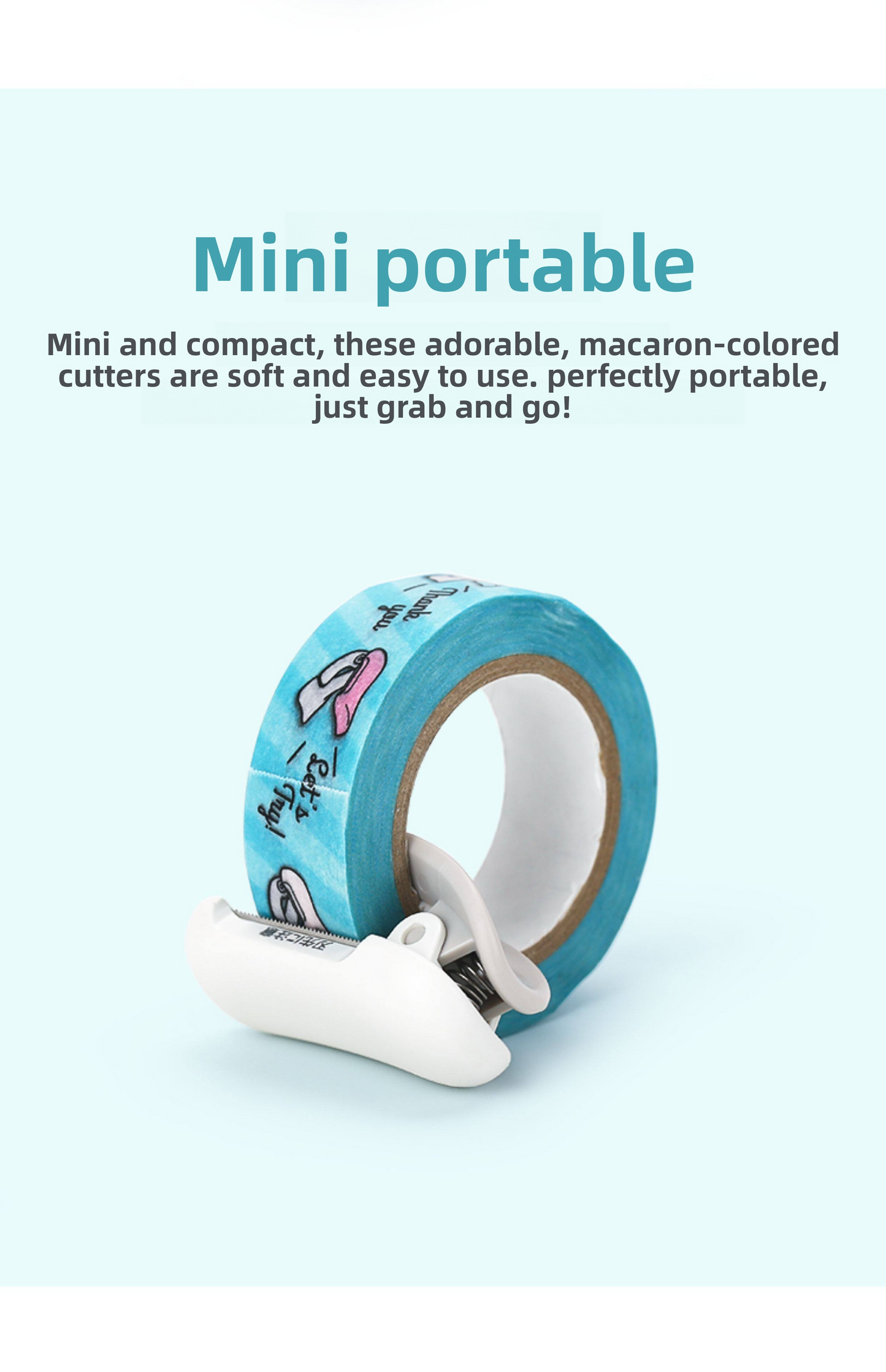 Kokuyo Karu Cut Washi Tape Cutter