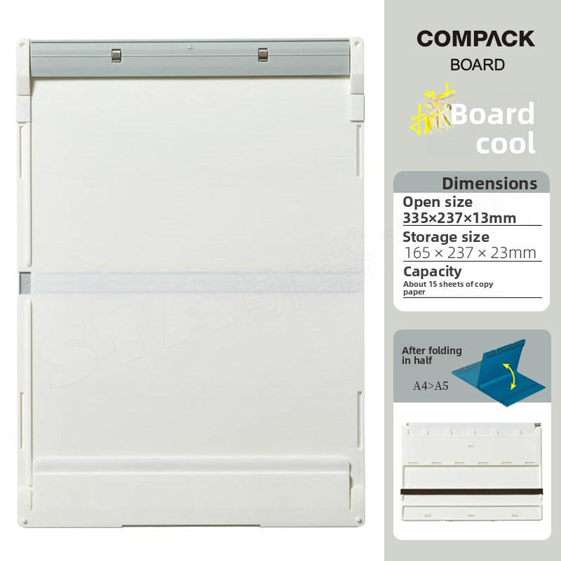 King Jim Compack Clipboard A4