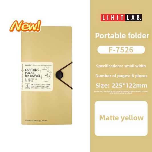 LIHIT LAB Smart Fit Travel Pouch