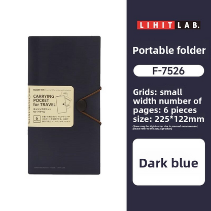 LIHIT LAB Smart Fit Travel Pouch