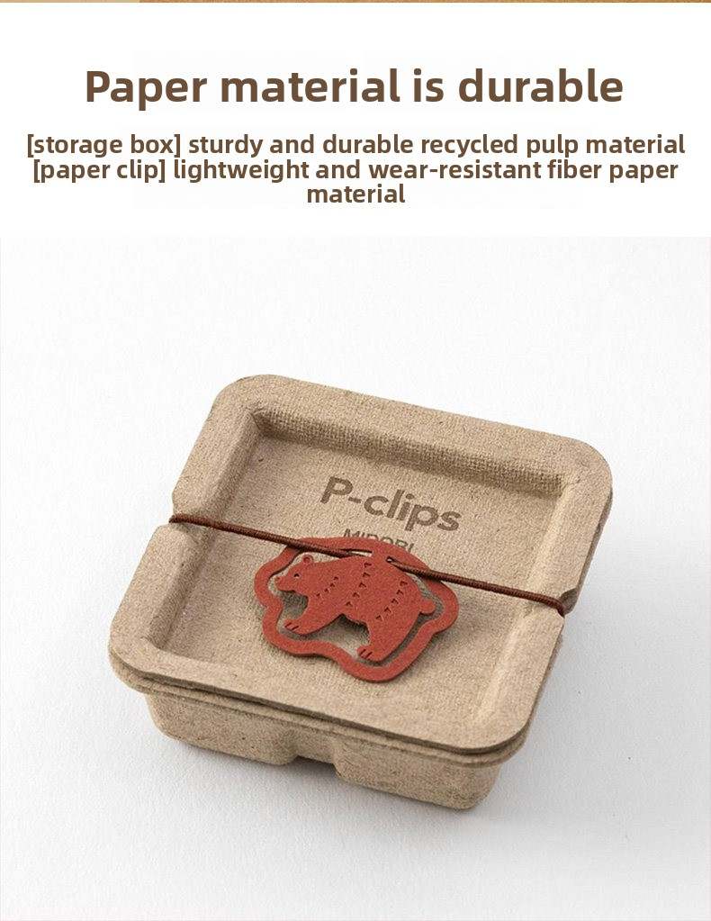 Midori P-Clips Eco-Friendly Paper Clips