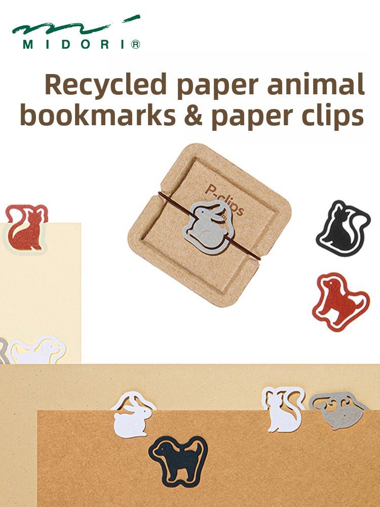 Midori P-Clips Eco-Friendly Paper Clips