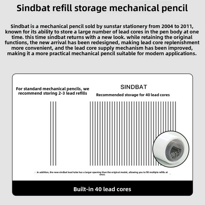 Sunstar Sindbat Mechanical Pencil 0.5mm