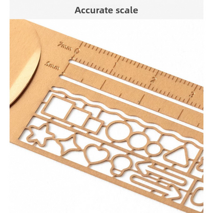 Midori Copper Ruler Stencil