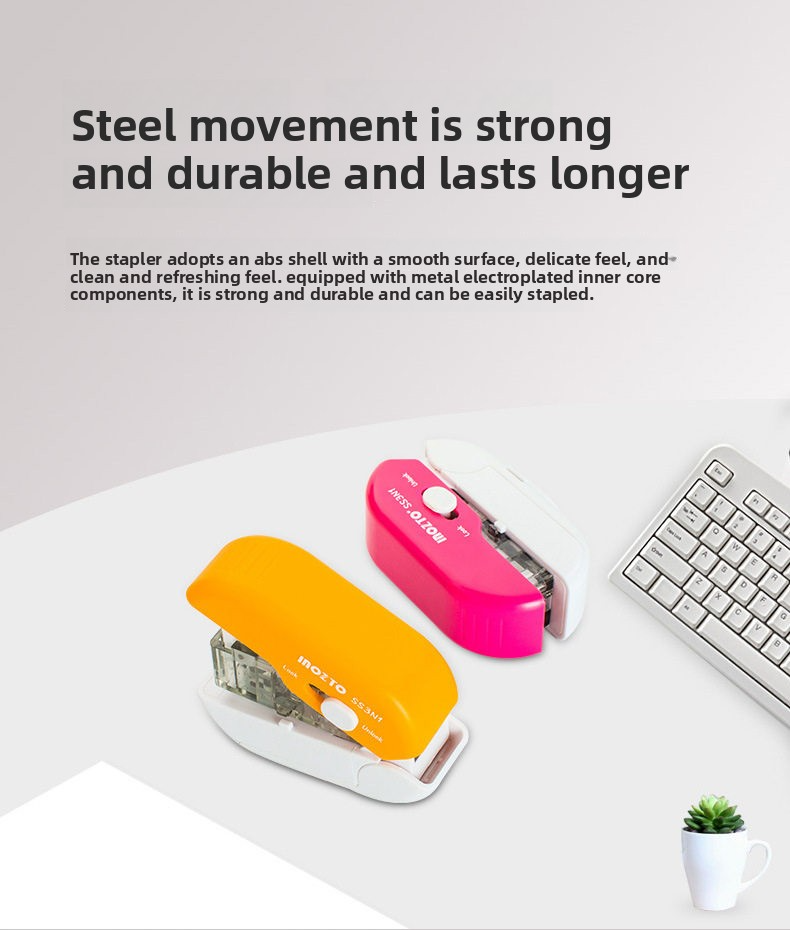 Inozto 3-in-1 Stapleless Stapler