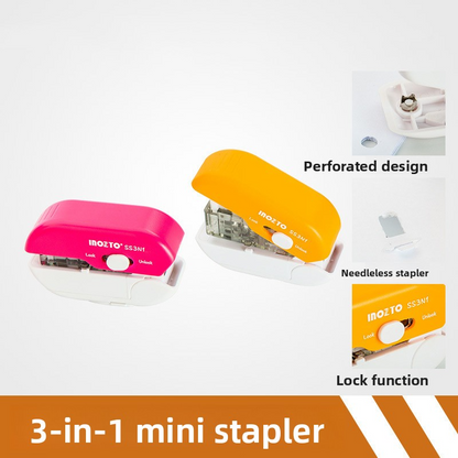 Inozto 3-in-1 Stapleless Stapler