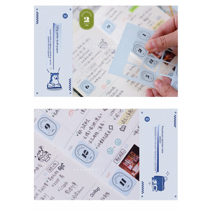 Benzstore Calendar Date Stickers (384 pcs)