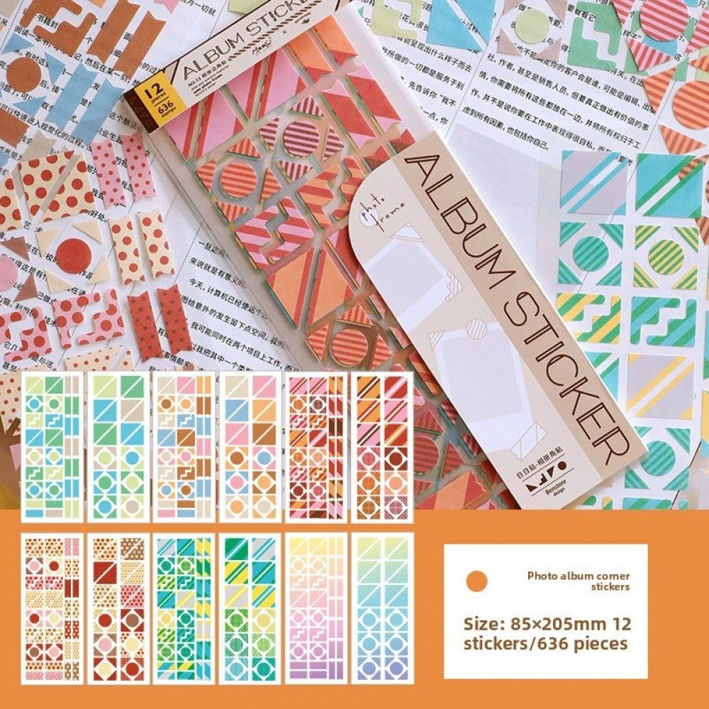 Benzstore Corner Border Stickers (636 pcs)