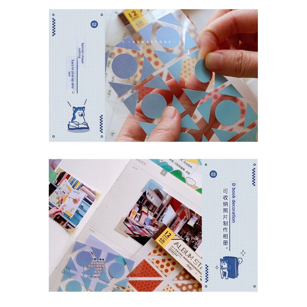 Benzstore Corner Border Stickers (636 pcs)