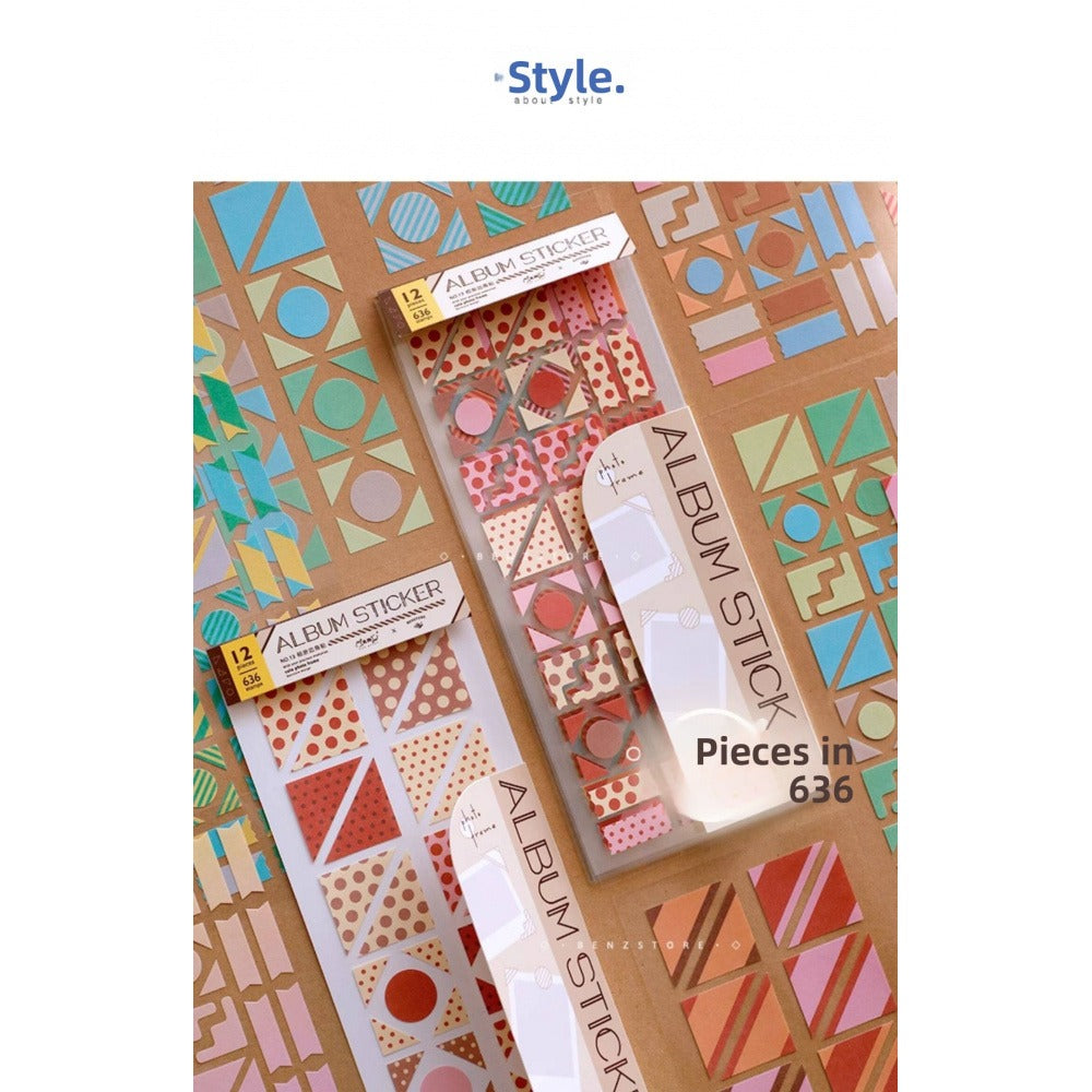 Benzstore Corner Border Stickers (636 pcs)