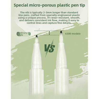 STA Waterproof Art Fineliner 0.8mm Marker Set