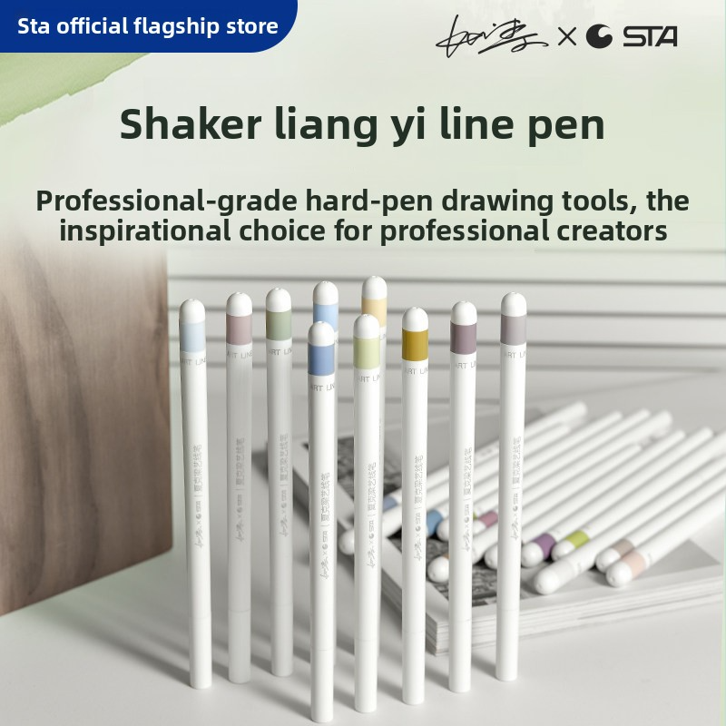 STA Waterproof Art Fineliner 0.8mm Marker Set