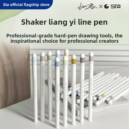 STA Waterproof Art Fineliner 0.8mm Marker Set