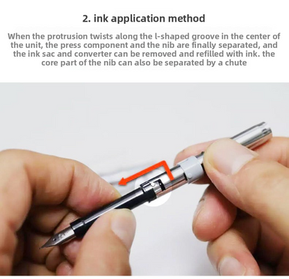 Platinum Curidas PKN-7000 Retractable Fountain Pen