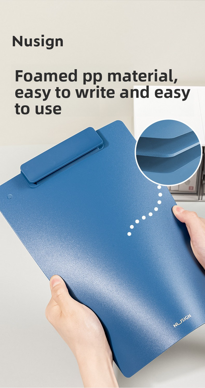Deli Nusign Dual-Swivel Clipboard A4