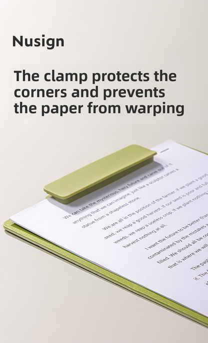 Deli Nusign Dual-Swivel Clipboard A4