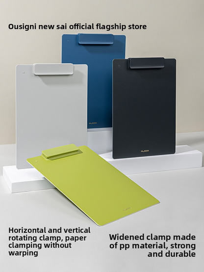 Deli Nusign Dual-Swivel Clipboard A4